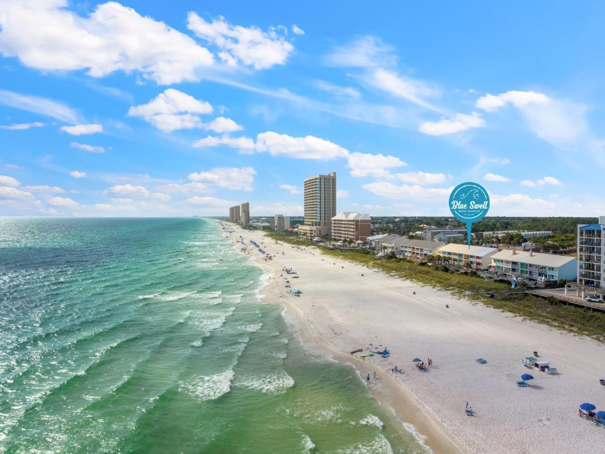 2Bd/25Ba Gulf Front Townhome Near Pier Park! Gulf Views! Beach Access! パナマシティービーチ エクステリア 写真