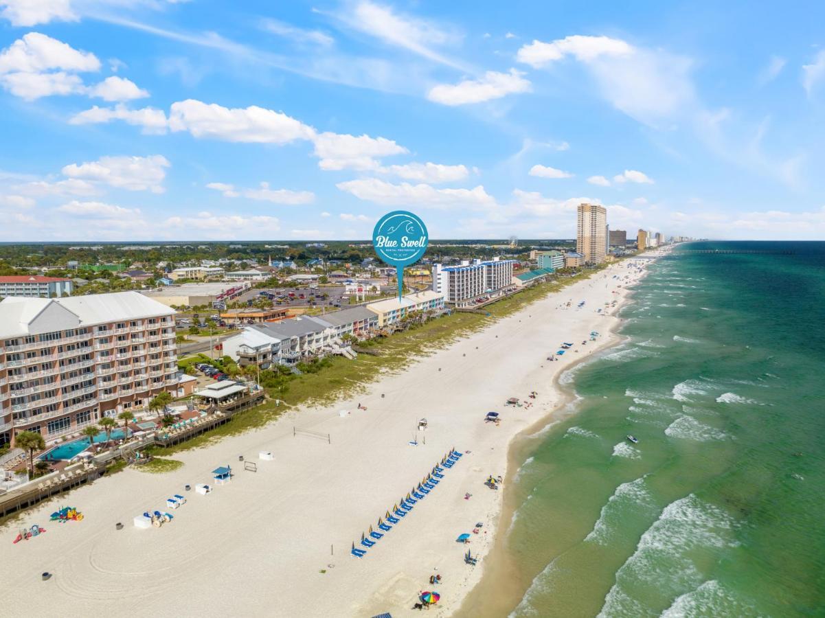 2Bd/25Ba Gulf Front Townhome Near Pier Park! Gulf Views! Beach Access! パナマシティービーチ エクステリア 写真